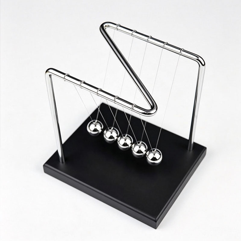 Tech For Office - N-vormige Newtons Cradle Balanspendule Wetenschap Fysica