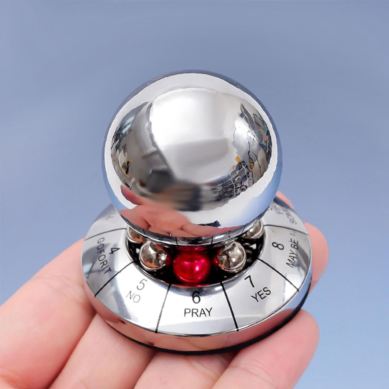 Tech For Office - Geluksbeslisser Bal Magische Orb Draaiende Metalen