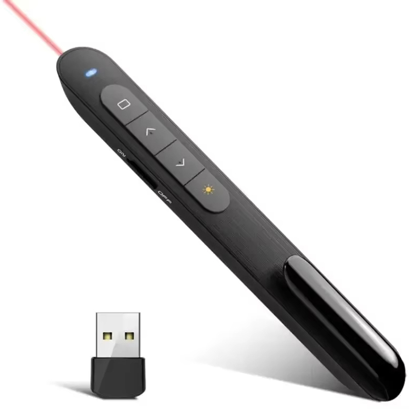 Presentation Remote Laser - Draadloze Presenter Rode Laser Pagina Draaipen