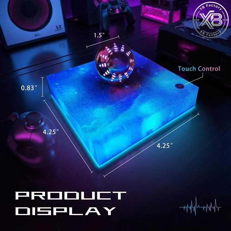Office Tech And Gadgets - Zwevende UFO-lamp, 360 graden draaibaar °