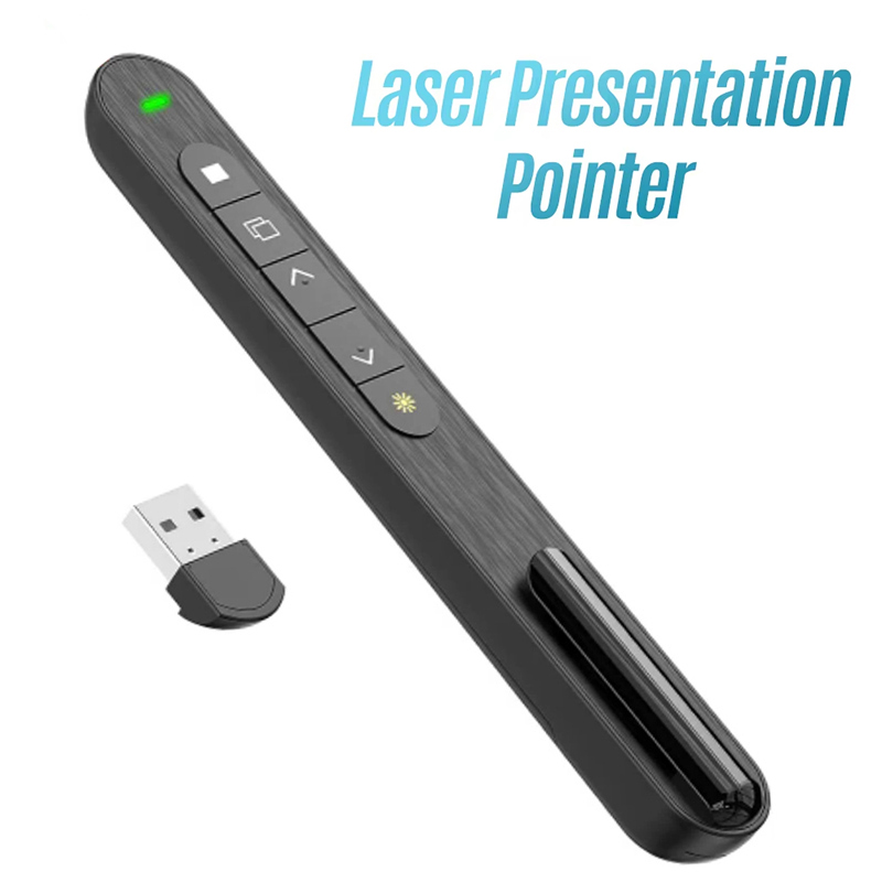 Presentation Remote Laser - Draadloze presenter Rode laser Pagina draaipen
