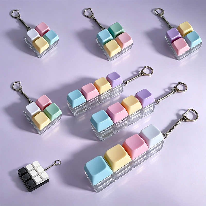 Tech For Office - Mechanisch Keycap Fidget Toy Mini Zonder