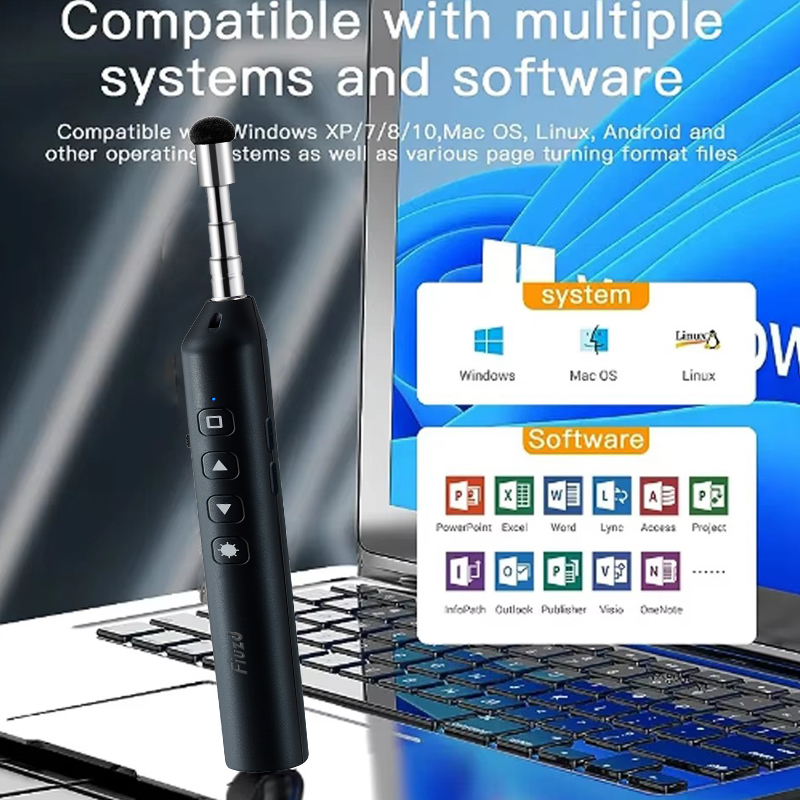 Presentation Remote Laser - Powerpoint Pen Draadloze presentatie Clicker Type-C