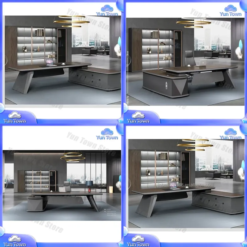 High Tech Office Room - 2026 High-Tech Luxe Executive Bureau voor