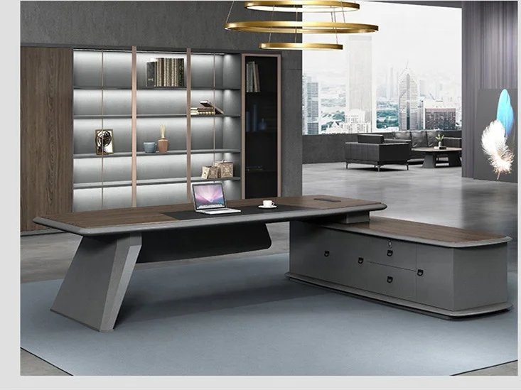 High Tech Office Room - 2026 High-Tech Luxe Executive Bureau 2400mm/2800mm