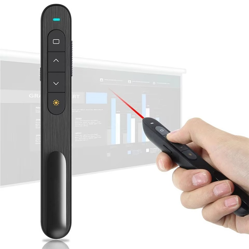 Presentation Remote Laser - Draadloze presenter Pagina draaien Pen 2.4G